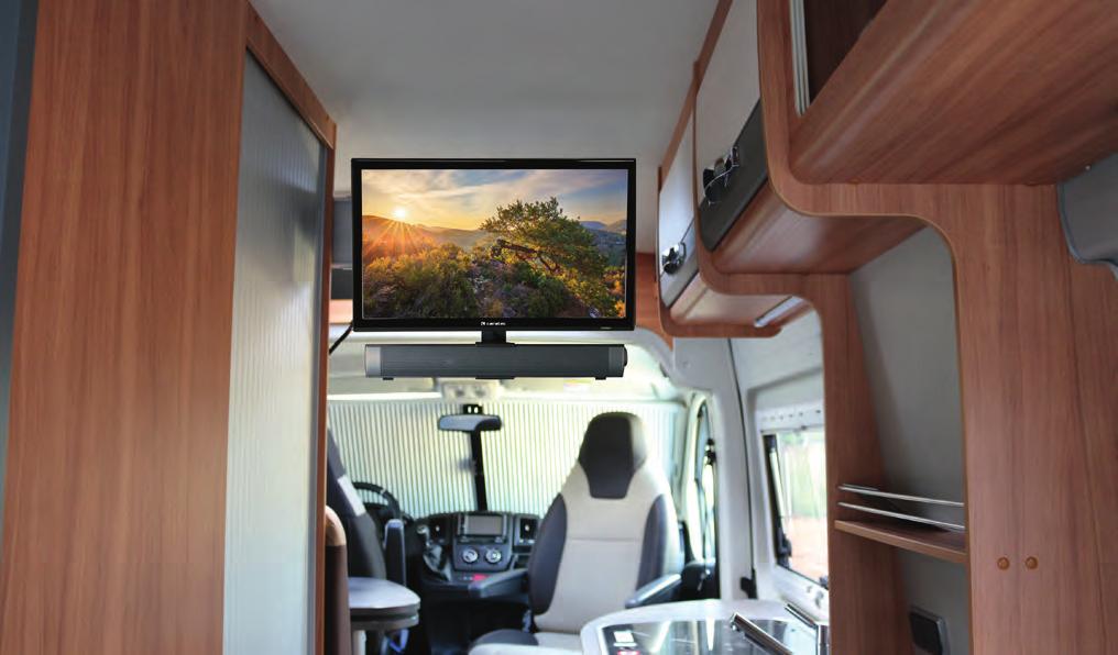 SOUND besserer Klang für TV und Smartphone im Wohnmobil und Caravan Caratec Audio CAS100 Soundbar Besserer Klang für Ihren TV.