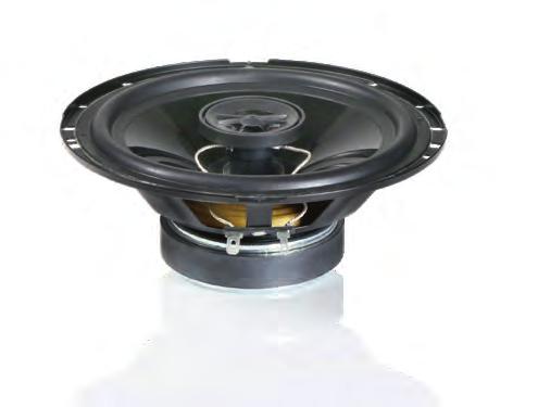 SOUND Caratec Audio CAC1601 Coaxial- Lautsprecher 165 mm Coaxial-Lautsprecher mit feuchtigkeitsresistenter Kunststoffmembran und langzeitstabiler Gummisicke. Caratec Audio CAK1650.