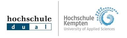 Allgemeine Hinweise zum Muster-Bildungsvertrag Studium mit vertiefter Praxis (Bachelorstudiengang) Hochschule Kempten