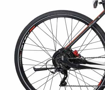 Shimano HG62 10SP (11-36T) Kette Bremshebel Räder Reifen Naben Speichen Sattel Sattel klemme Sattelstütze Lenker Griffe