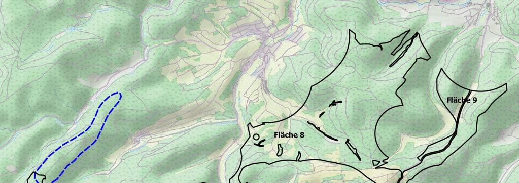 Artenschutzprüfung zur Darstellung von drei Windkonzentrationszonen im FNP Bad Laasphe 28 Uhu Im Jahr 2014 reagierte der Uhu am Großen Bohnstein regelmäßig auf die eingesetzten Klangattrappen.
