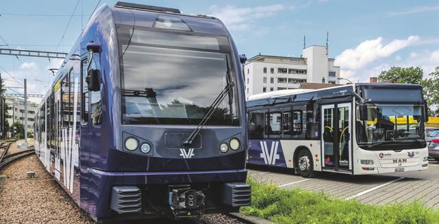 Severin Rangosch, CEO von Aargau Verkehr AG ( AVA ), erklärt die Herleitung des Namens : «Mit Aargau visualisieren wir klar, wo wir die Dienstleistungen hauptsächlich erbringen.