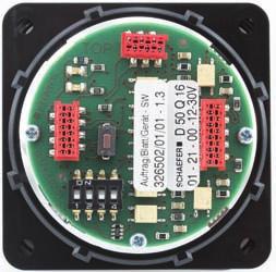 D 5 Q DMD 16 x 16 Dot Matrix Display optimal zur Tasterserie B5 Daten Befestigung Frontplattenstärke Versorgungsspannung Stromaufnahme Auflösung Dot Matrix Display