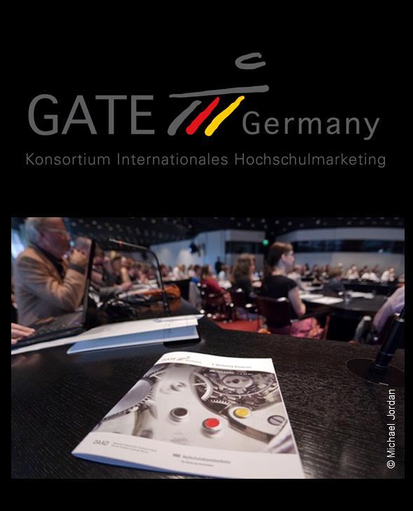 Internationales Hochschulmarketing Gate-Germany unterstützt und berät deutsche Hochschulen in ihren internationalen Marketingaktivitäten und strategien