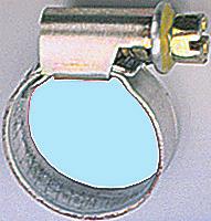 R Schneckengewinde-Schlauchschellen Werkstoff: luminium-zink (W1) / Edelstahl 1.