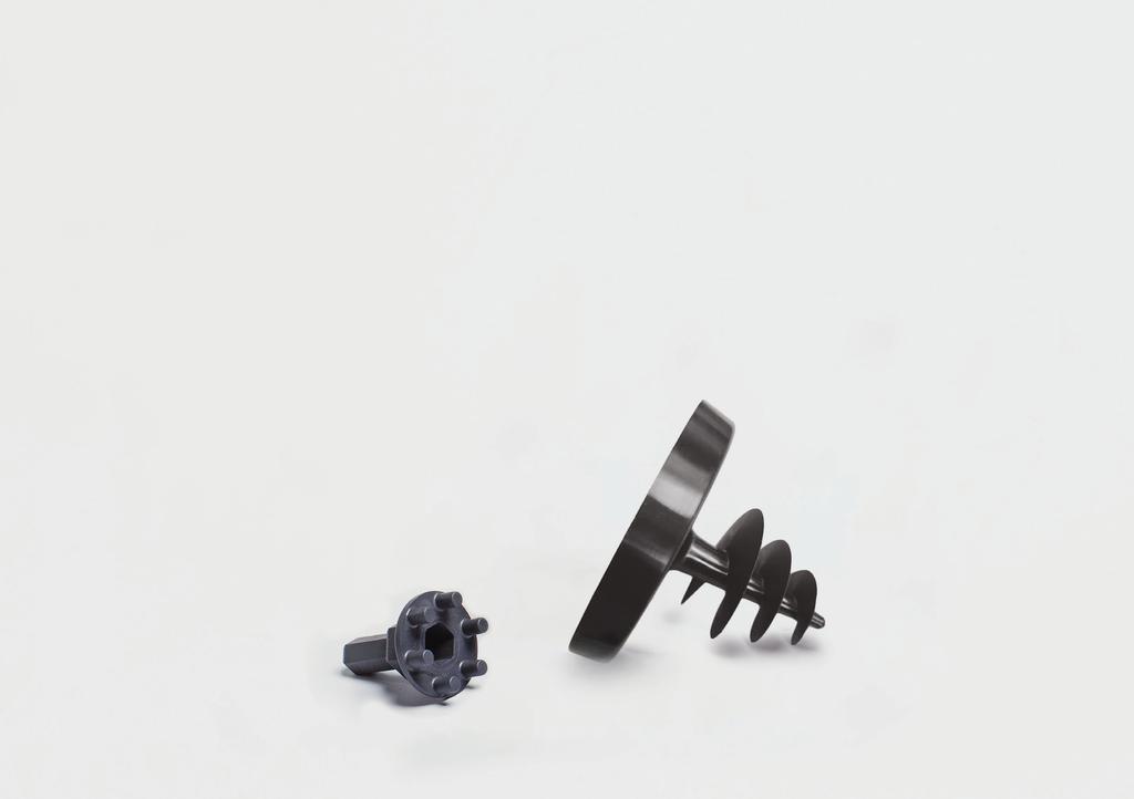 Der Simple CAVA-Styrofix Mini universal Länge 55 mm Ø-Schraubenkopfplatte 65 mm Zubehör Montageschlüssel Auszugswert bis 15 kg (nach Fertigverputz), Styropor bis 8 kg (nach Fertigverputz), Steinwolle