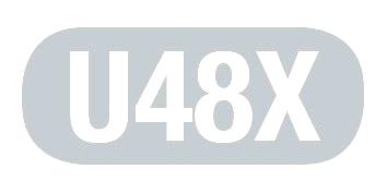 feuchte und salzige Umgebungen geeignet: U48X (2) Träger Metall für Außen- und  Für feuchte und