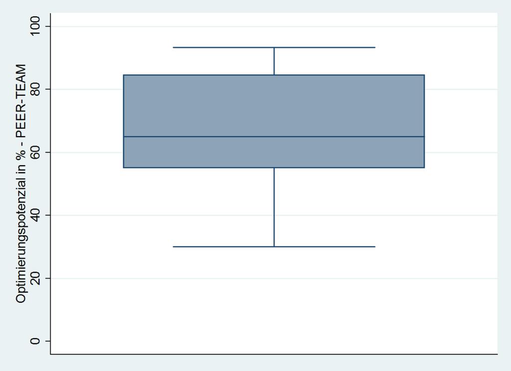 Optimierungspotential des Peer Teams bei