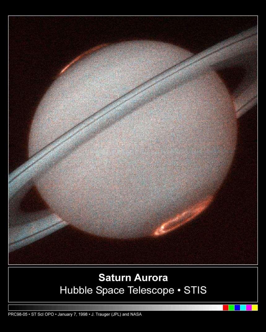Polarlicht auf dem Saturn Welche Voraussetzungen muss ein Planet mitbringen, damit Polarlichter entstehen können?