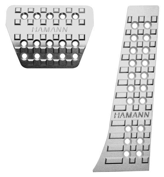 80006121 260,61 Pedalerie in Aluminium Ausführung nur für Fahrzeuge mit Automatikgetriebe Teilegutachten: