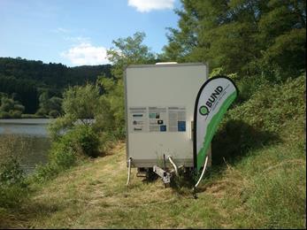 Überwachung von Fließgewässern im Saarland in einem online-monitoring Programm Saar in