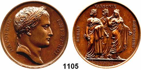 Republik 1793 1804 1104 Bronzemedaille An 6(1797, B. Duvivier) zum Vertrag von Campoformio am Ende des Italienfeldzugs.