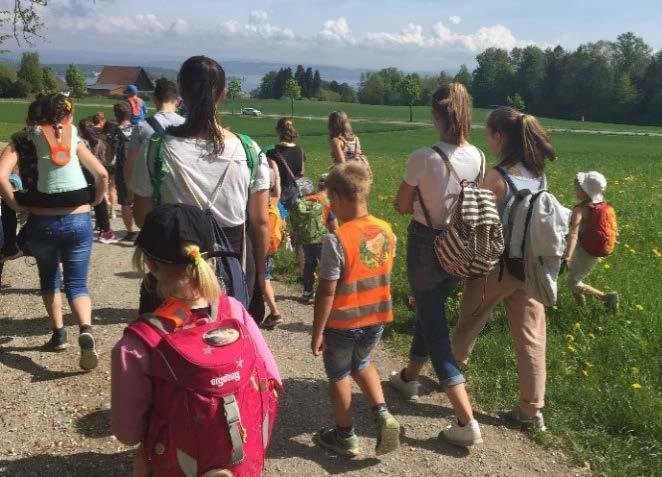 Wandertag der Schule Dozwil Alle Wege führen nach