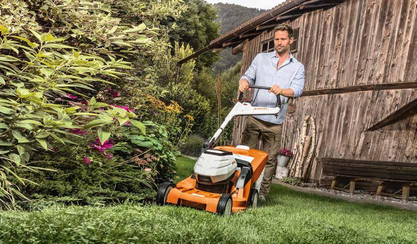 ..bis 450 m² Radantrieb...1-Gang Gewicht 1...24 kg Schnittbreite...46 cm statt 959,- * 759,- NEU STIHL Akku-Rasenmäher RMA 443 Rasenfläche...bis 400 m² Gewicht 1...20 kg Schnittbreite.