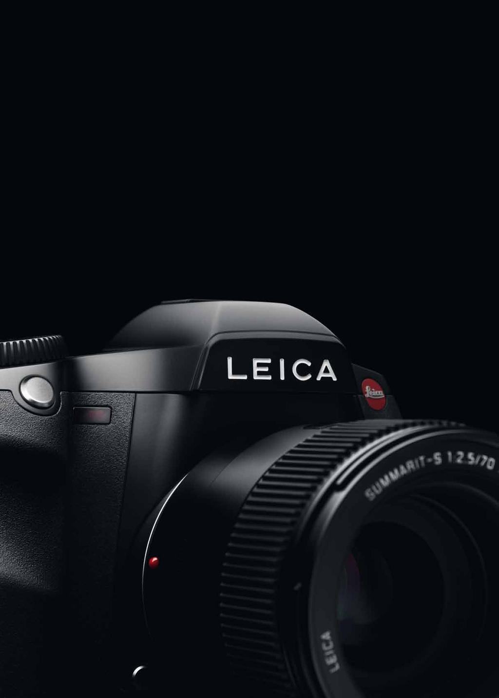 INHALT Leica Camera Ag 4 Leica S 6 Leica S-Objektive 12 Der Zentralverschluss. 2 S-Adapter für Fremd-Objektive. 6 Der Autofokus. 8 Leica S 42 Intuitive Bedienung. 44 Perfekte Ergonomie.
