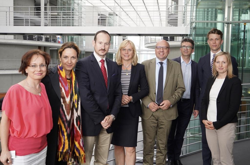 Gespräch zur Asylpolitik Auf Einladung der Konrad-Adenauer-Stiftung waren Migrationsexperten aus den europäischen Nachbarländern am Dienstag im Bundestag zu Gast.