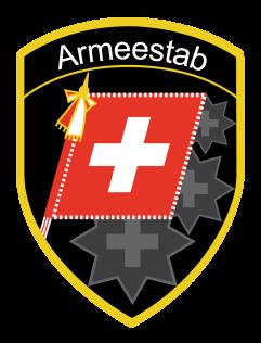 Schweizer Armee Armeestab A Stab