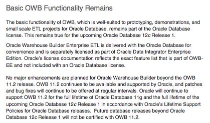 Oracle Data Integrator and Oracle
