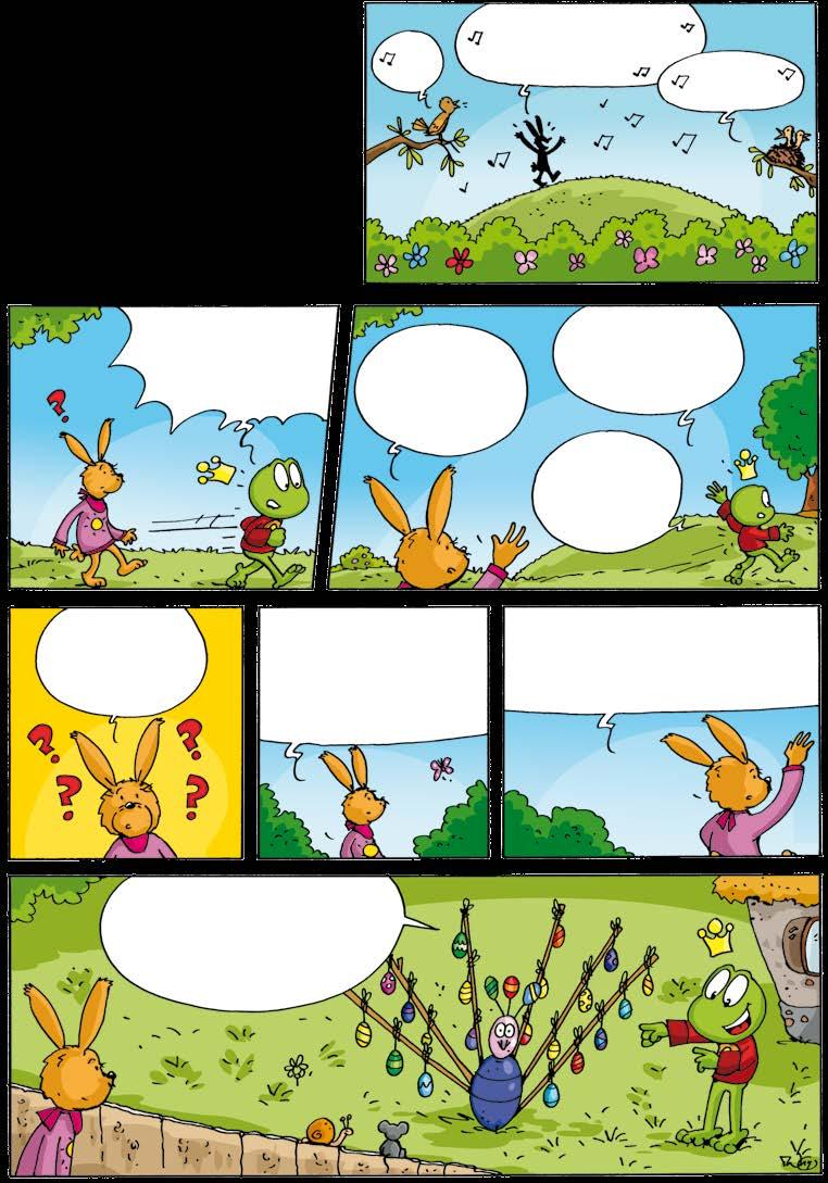 Linus- Comic Abenteuer mit L IN U S Der Osterpfau von Thorsten Trantow Pfiff.