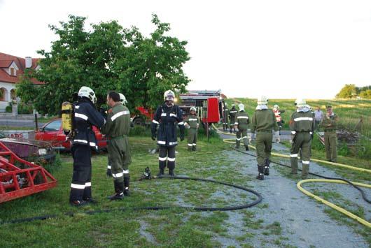 Inspizierung Alle Feuerwehren Österreichs müssen zumindest einmal jährlich ihre Einsatzbereitschaft bei der sogenannten Inspizierung unter Beweis stellen.