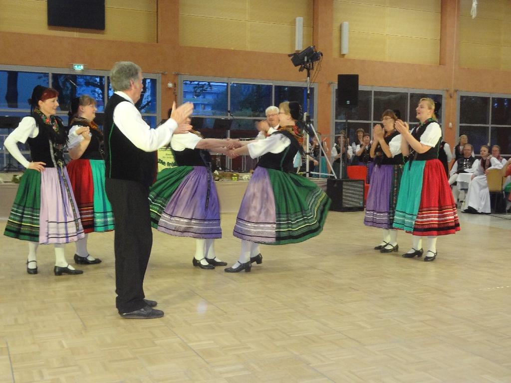 Danach tanzten wir das Hamburger Kontra, einen Tanz aus der Nord- und Südheide südlich von Hamburg.
