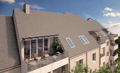 Zusätzlich werden rund 100 neue Wohnungen durch Ausbau der Dachgeschosse realisiert.