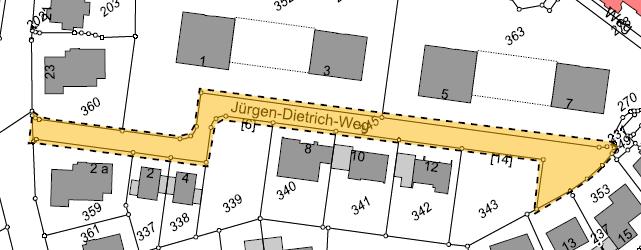 Bekanntmachung der Stadt Lüdenscheid Widmung von Straßen, Wegen und Plätzen Gemäß 6 Abs. 1 in Verbindung mit 3 Abs. 1 Ziff.