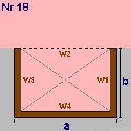 Geometrieausdruck OG1 Rechteck a = 13,22 b = 2,10 lichte Raumhöhe = 2,57 + obere Decke: 0,49 => 3,06m BGF 27,76m² BRI 84,89m³ Wand W1 6,42m² AW01 Außenwand Wand W2-40,42m² AW01 Wand W3 6,42m² AW01
