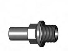 Einstellnippel mit O-Ringabdichtung (NBR) Union orientable mâle avec joint torique (NBR) Adjustable male adaptor with O-Ring seal (NBR) SO 31624 OR Type -Ad -G Mat.-Nr.