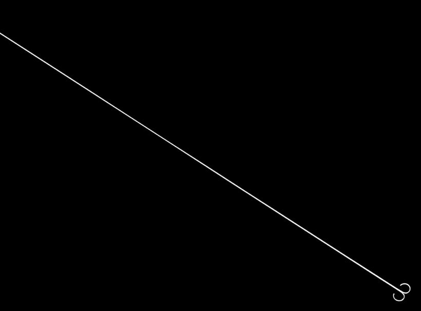 Die proximale Doppelmarkierung zeigt dem Anwender, ob sich die Bögen des Drahtes innerhalb oder außerhalb der Kanüle befinden.