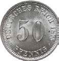 Vorzüglich+ 80,- 6 20 Pfennig 1888D.