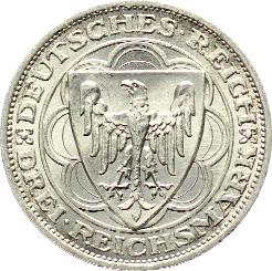 321 3 Reichsmark 1925G.