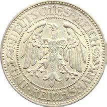 1927.  Fast vorzüglich 331 5 Reichsmark 1928F.