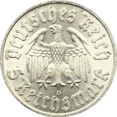 Vorzüglich+ 110,- 354 1 Reichsmark 1938.