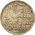DANZIG D7* 1 Gulden 1923