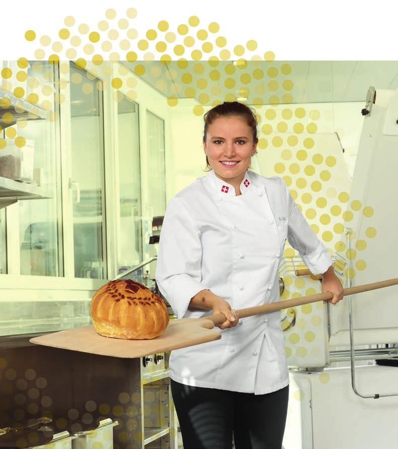 Netzwerk Bildung sicherheit Jetzt mitglied werden Nina Lüthi arbeitet bei der Bäckerei Kreyenbühl in Muri/AG und war Finalistin vom Fachwettbewerb Brot-Chef.