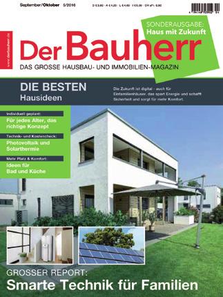 Unsere Magazine Heftcharakter, Leserprofil, Auflage, Verteilung Der Bauherr Auflage: 50.
