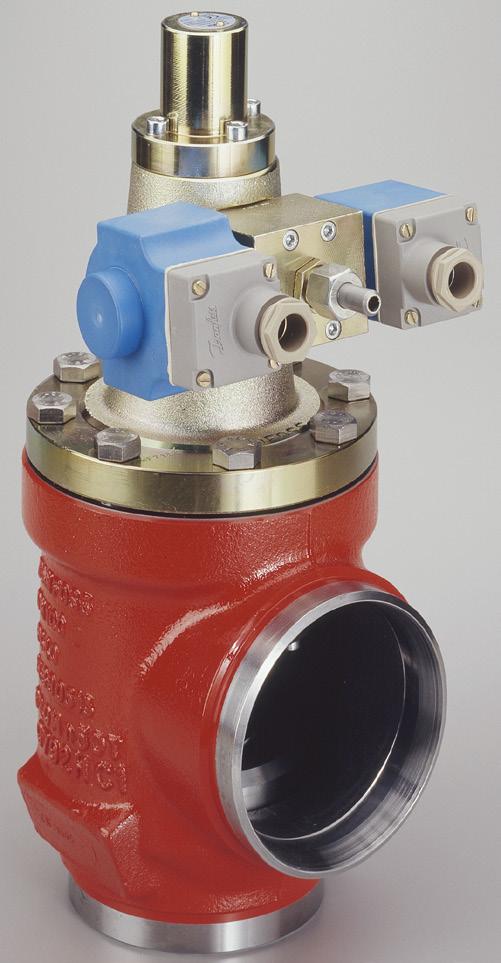 Datenblatt Gasgetriebene Absperrventile GPLX GPLX sind automatische Zweistufige Magnetventile des s normal geschlossen (NC. Sie eignen sich z.b. zur Heißgasabtauung in en oder Pumpenrücklaufleitungen etc.