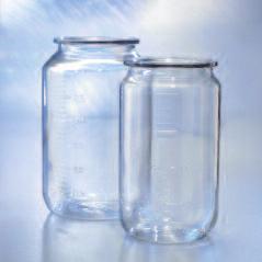 Ersatzsekretglas L mit Gewinde Spare secretion-collecting jar l with thread Ersatzsekretglas 0, L