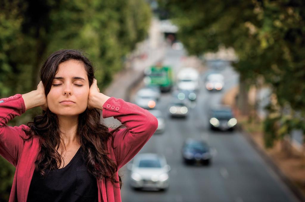 Lärm ist in unserer modernen Gesellschaft allgegenwärtig und kann krank machen. Der meiste Lärm entsteht durch den Verkehr. Bewohner in Ballungsgebieten sind davon besonders betroffen.