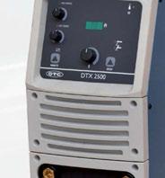 DTX 2500 (MMA) Das Leichtgewicht für alle Fälle Typ Netzspannung DTX 2500 (MMA) 3x400 V ± 10%, 50-60 Hz E-Hand Nennleistung max.