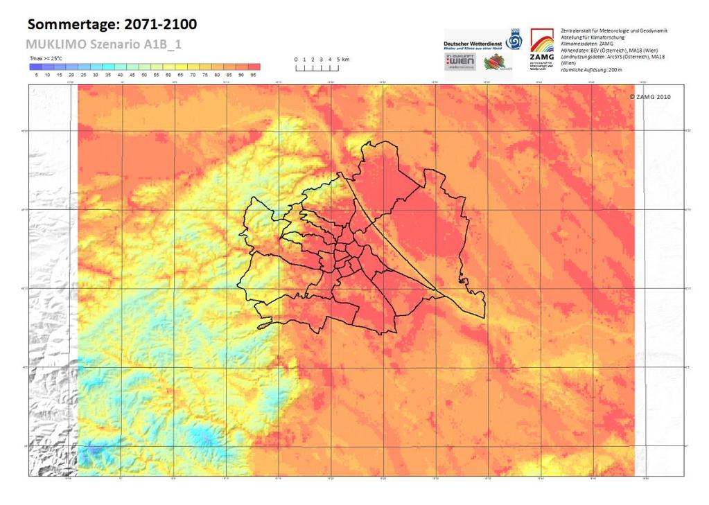 Klimaänderung im Alpenraum bzw. in Österreich STADTKLIMA by M.