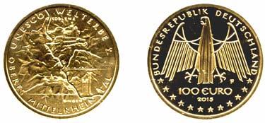 .. prfr Im Originaletui 640,- Ausländische Goldmünzen 164 618 50 EURO 2017 D