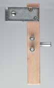 Holz für gefälzte Türen mit 3 Buchsen (für Ø 9 / 575 Ø 12) 1 36,074 MC701110G002 Roh Bohrlehre aus