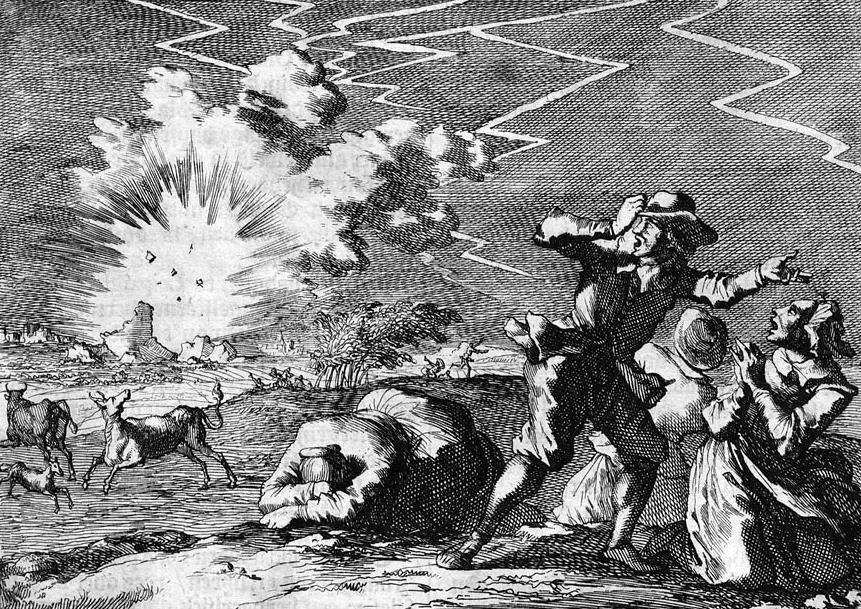 Die Wurzeln: Rheinbergs Lateinschule 1598 Die Pulverexplosion im