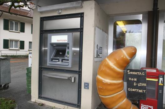 Ansichten Bancomat Raiffeisen Bank