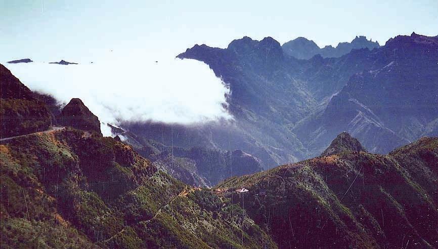 Abb. 1. Zentrales Bergland Madeiras.