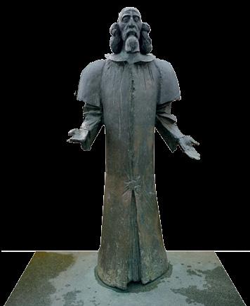 Comenius-Statue Comenius-Park im Berliner Bezirk Neukölln Johann Amos Comenius (*1592 Mähren, 1670 Amsterdam) war ein tschechischer Pädagoge, Philosoph und protestantischer Theologe.