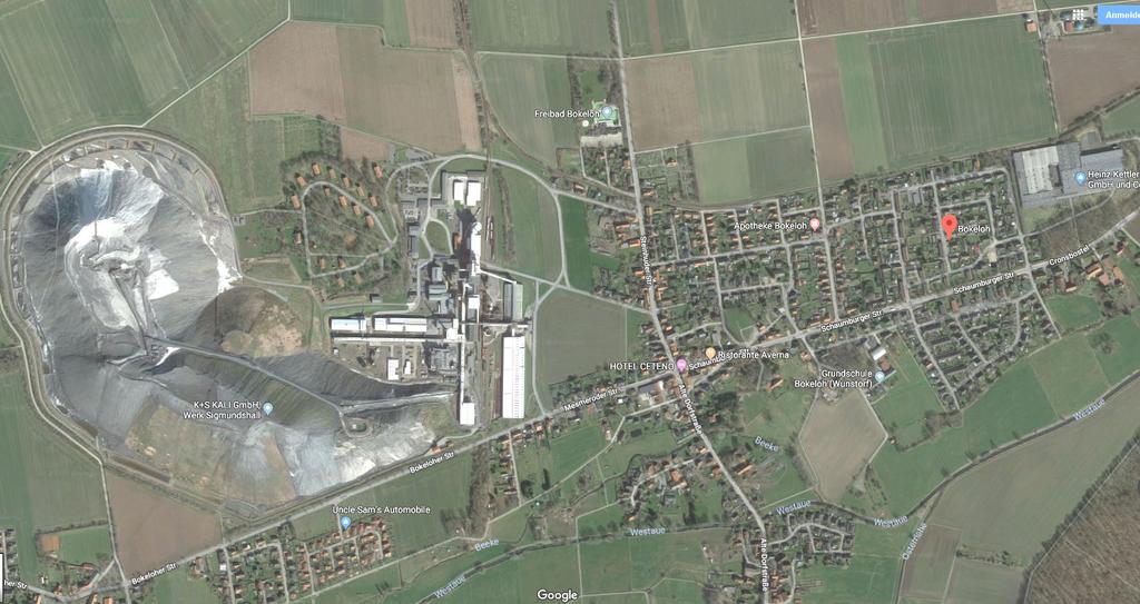 Abbildung 1: Luftbild Freibad Bokeloh (Quelle: Google Maps) 2.
