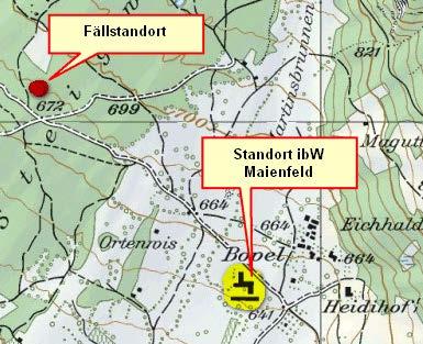 im Steigwald in der Nähe der ibw-försterschule geeignete